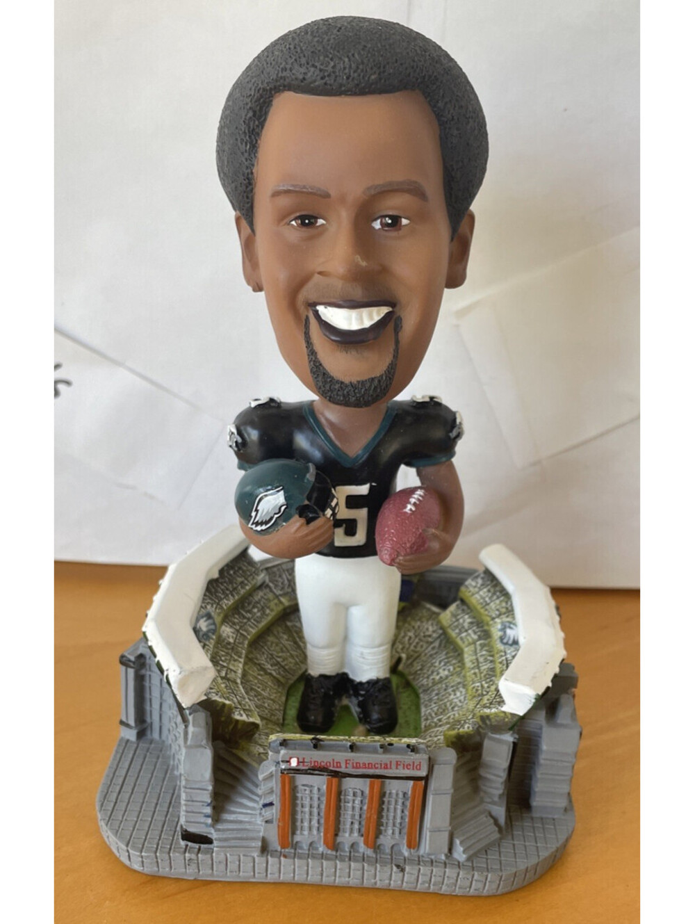 Donovan McNabb Philadelphia Eagles Lincoln Financial Stadium 2004 Bobblehead AMP